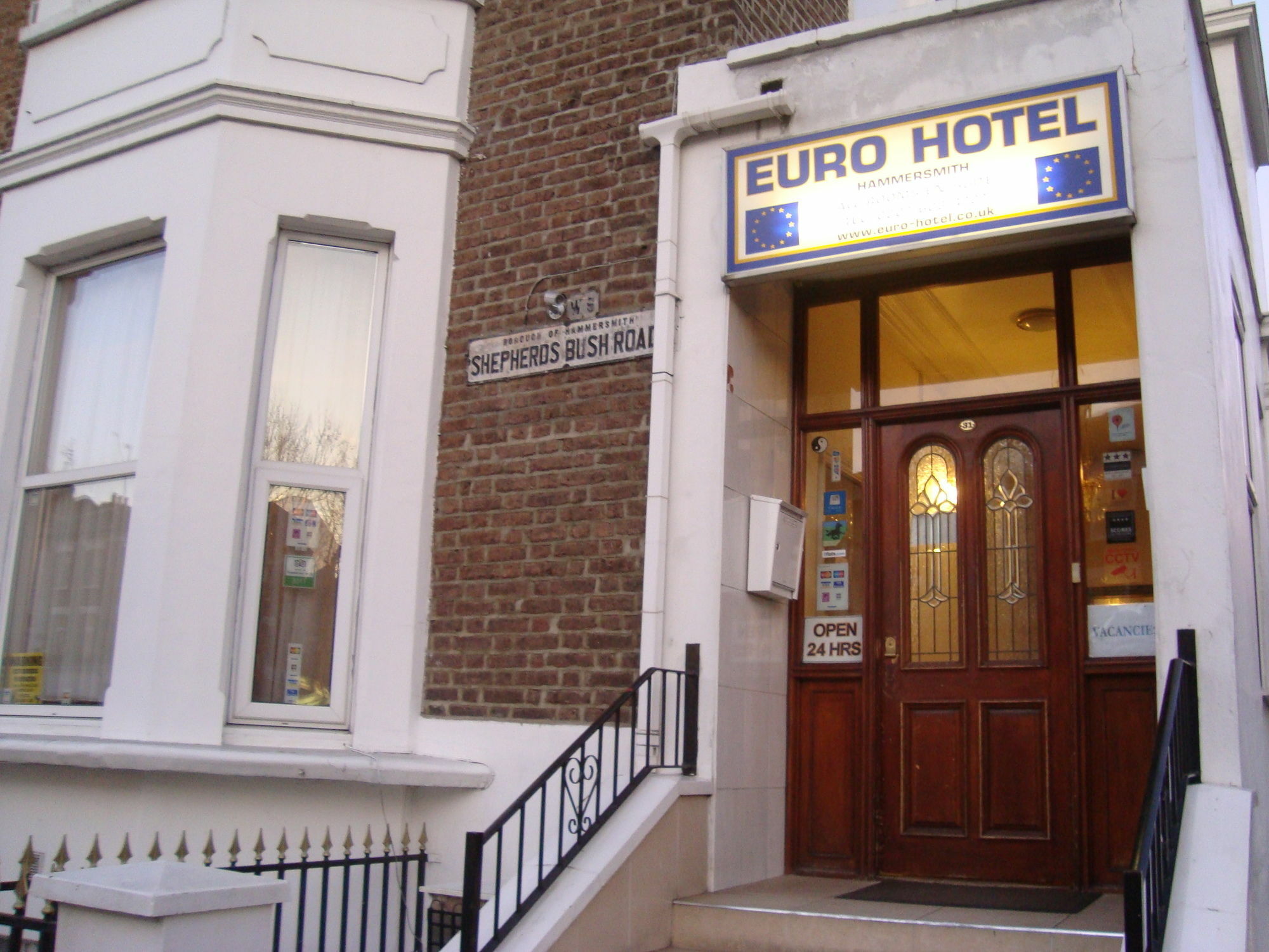 Euro Hotel Londen Buitenkant foto